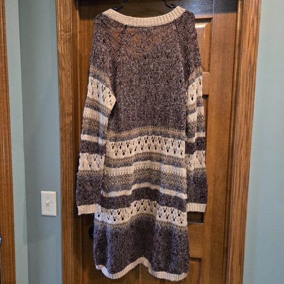 Maurices Brown and Cream Knit Sweater - Picture 13 of 13